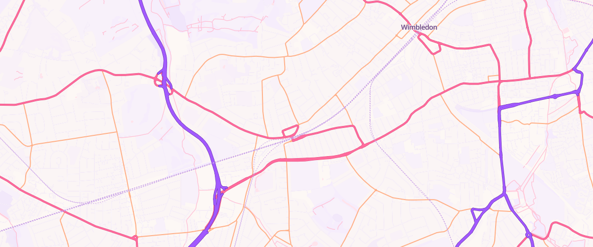 Map showing the location of Shell Co-Op Pepys Corner