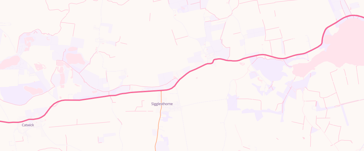 Map showing the location of Seaton Service Station