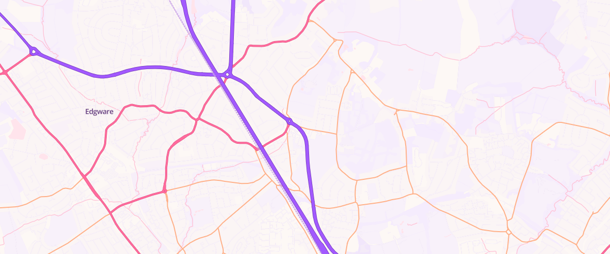 Map showing the location of Asda Observatory Express Petrol