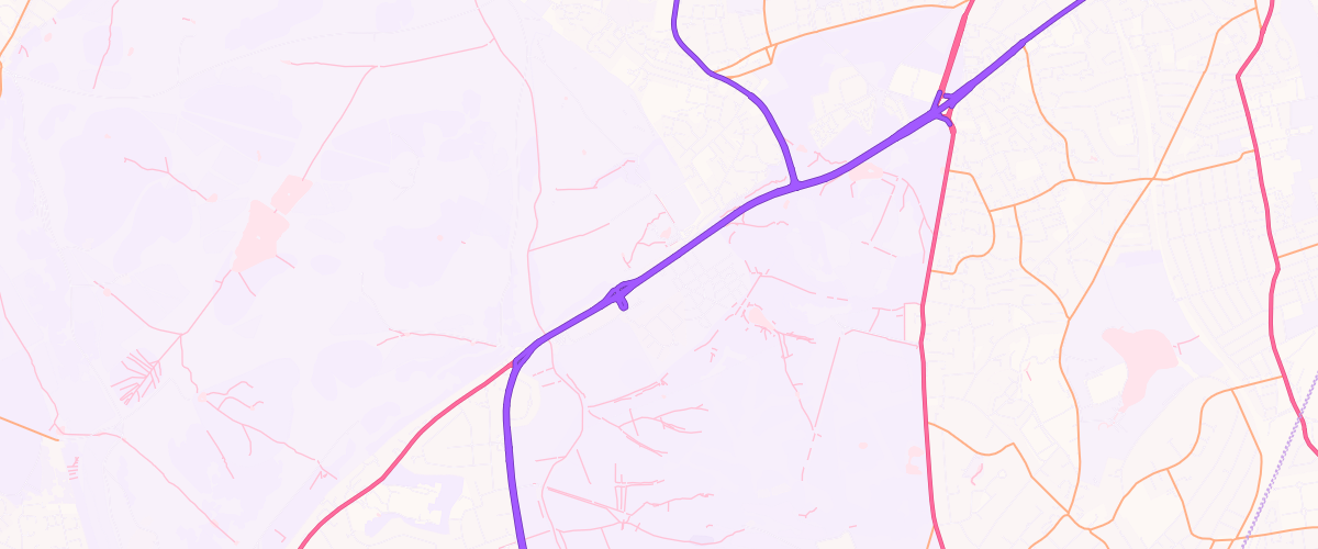 Map showing the location of Asda Roehampton Express Petrol