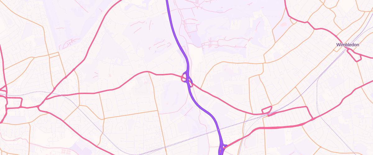 Map showing the location of Mfg Robin Hood North