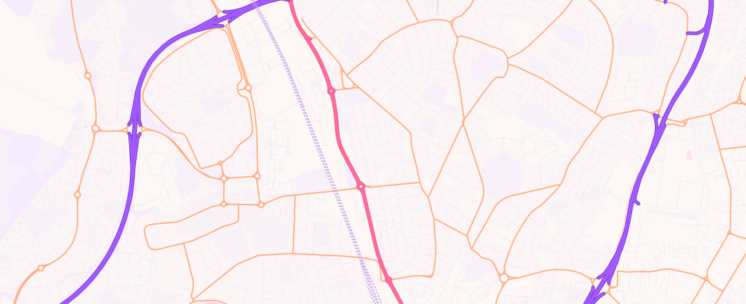 Map showing Tm Cars Limited, Peterborough