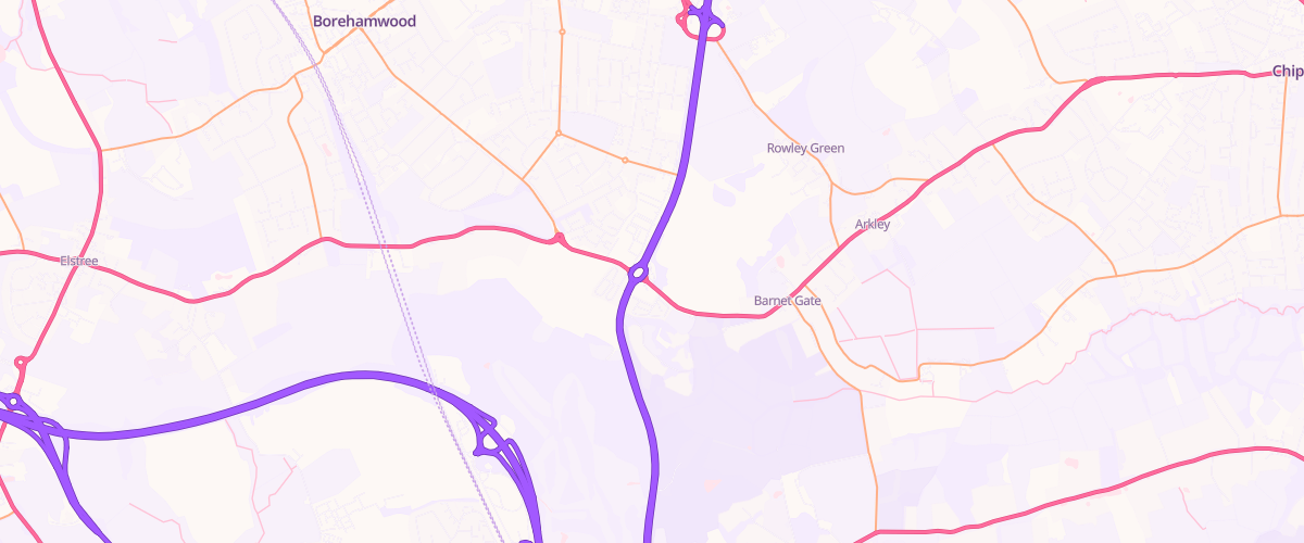 Map showing the location of Shell Little Waitrose Stirling