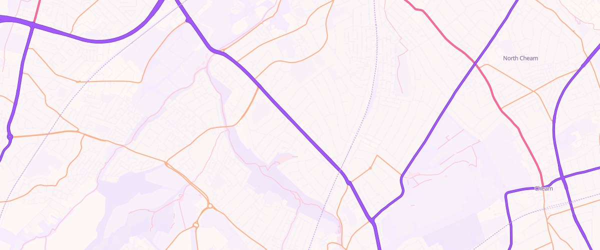 Map showing the location of Epsom Service Station Ltd