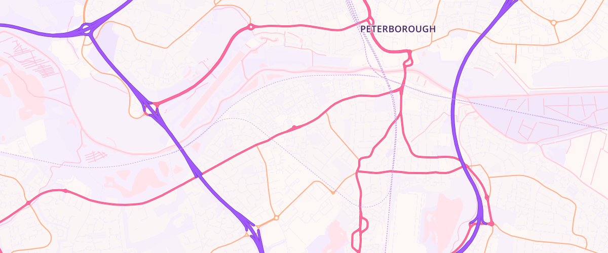 Map showing the location of Mfg Woodston