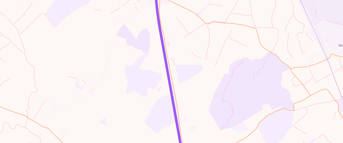 Map showing the location of Sawtry Fuel Express Automat