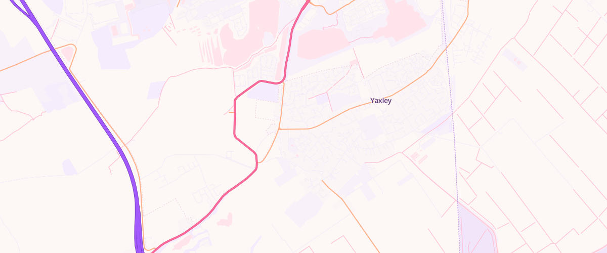 Map showing the location of Ascona Broadway Service Station
