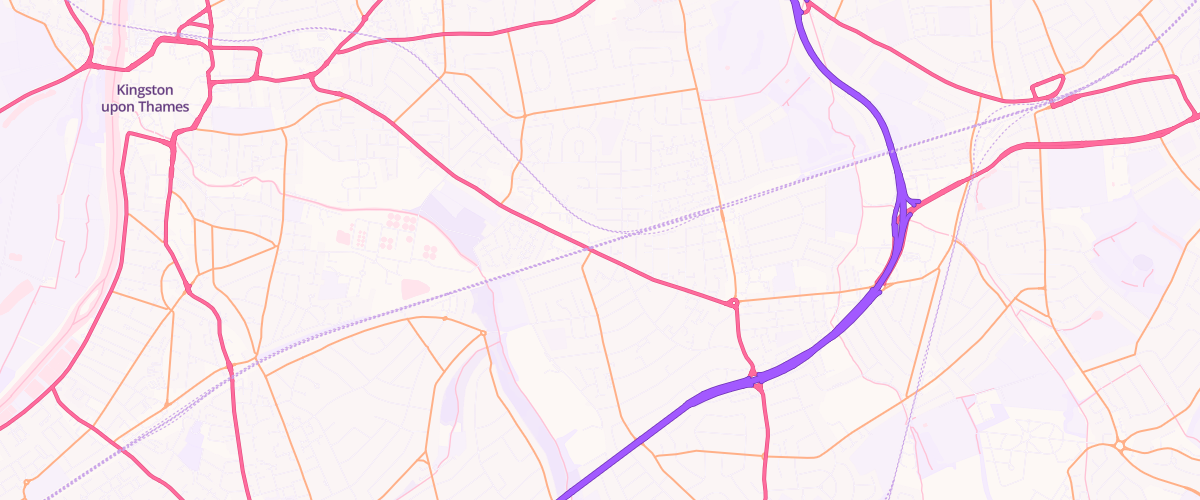 Map showing the location of Mfg Rose Cottage