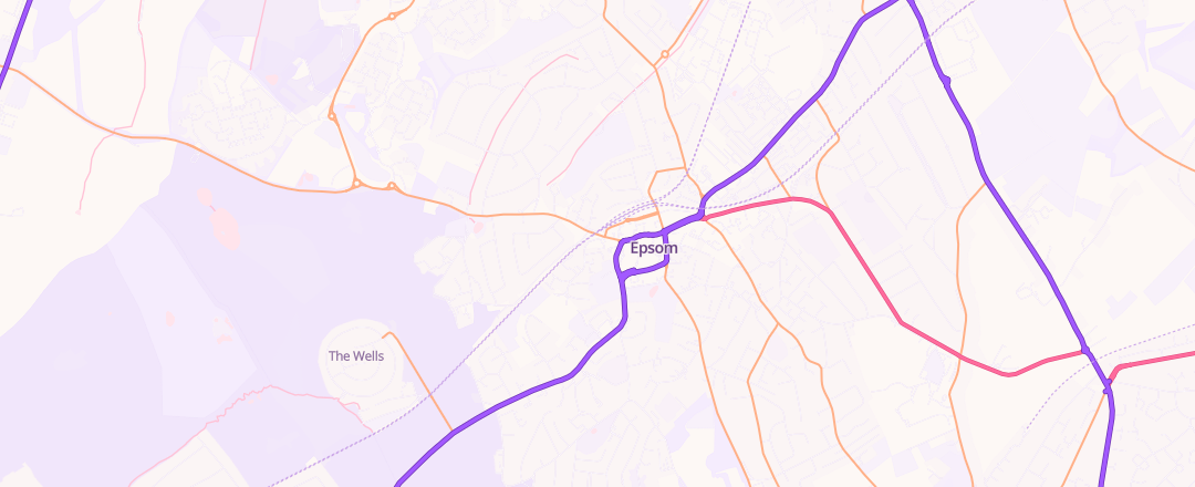 Map showing Gp Motor Repairs, Epsom