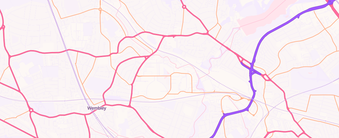 Map showing Halfords Autocentre, Wembley