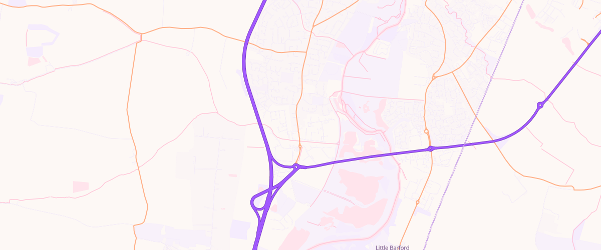 Map showing the location of Mfg Eaton Socon