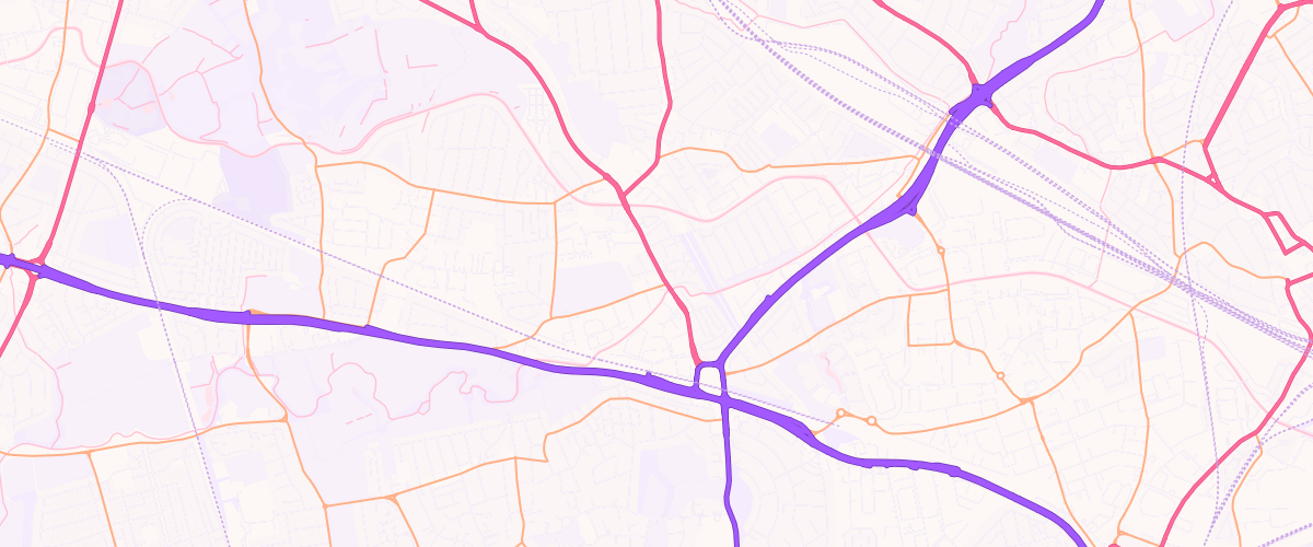 Map showing the location of Asda Alperton Express Petrol