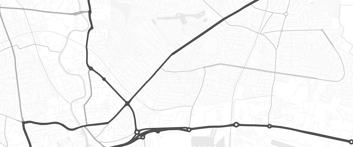 Map showing the location of Sewell on the Go