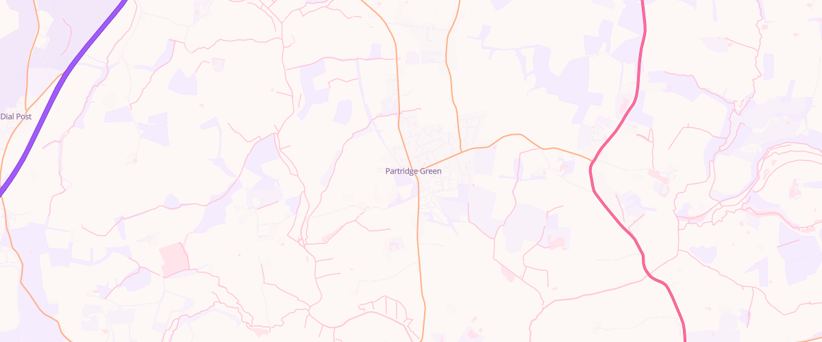 Map showing the location of Prettys Garage