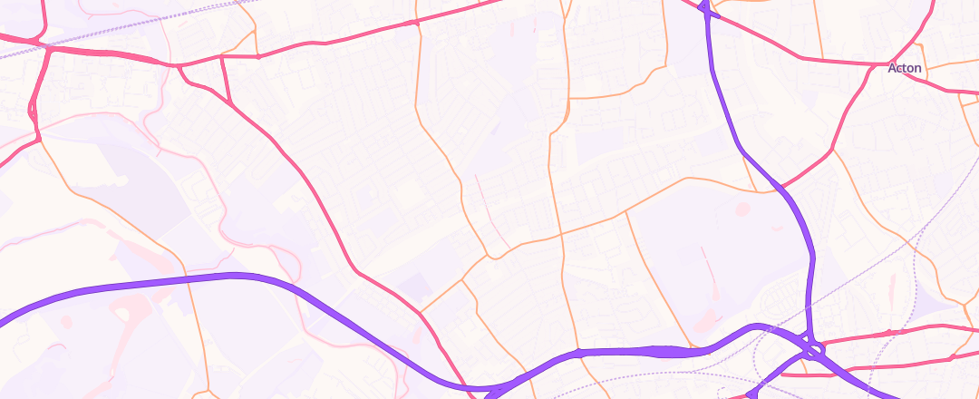 Map showing Ap Motors Ealing Limited, Ealing