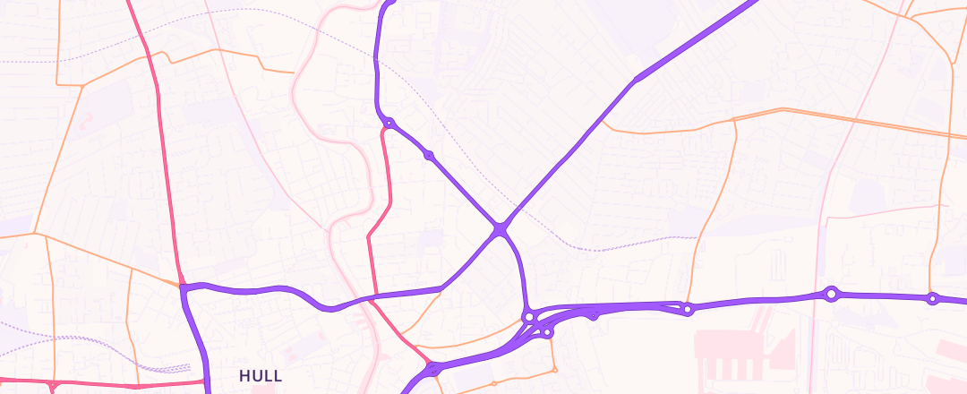 Map showing Hull Van Centre Ltd, Hull