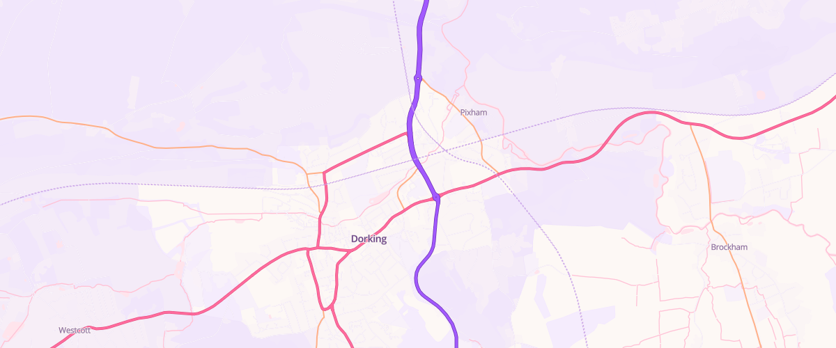 Map showing the location of Rontec Pippbrook
