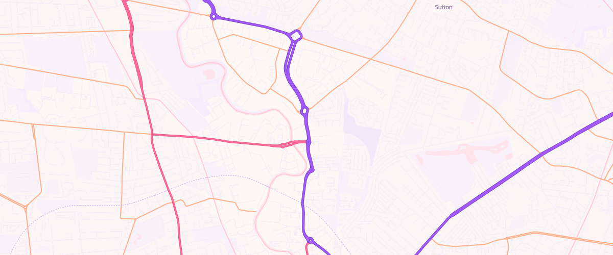 Map showing the location of Mfg Stoneferry North