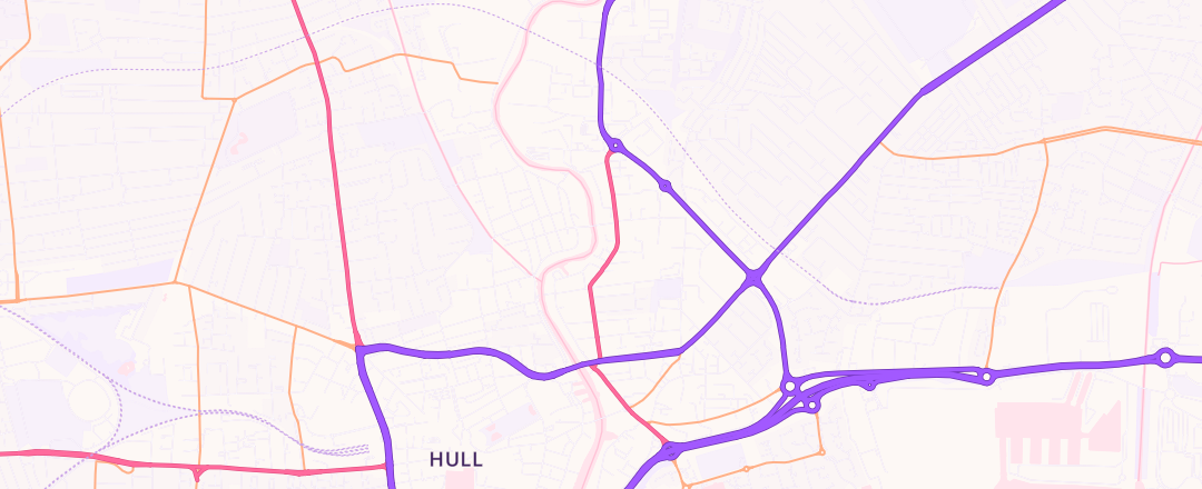 Map showing Mcc (hull) Limited, Hull