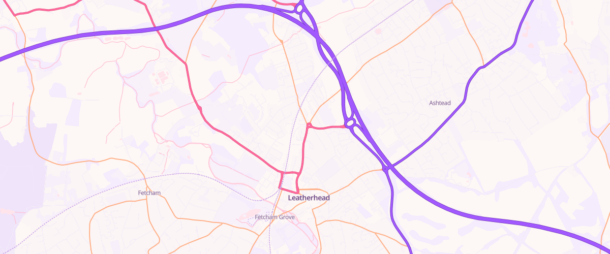 Map showing the location of Rontec Kingscroft
