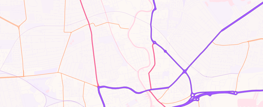 Map showing Harriden Autocentre, Hull