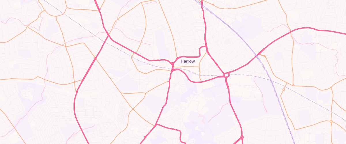 Map showing the location of Bessborough Sf Connect