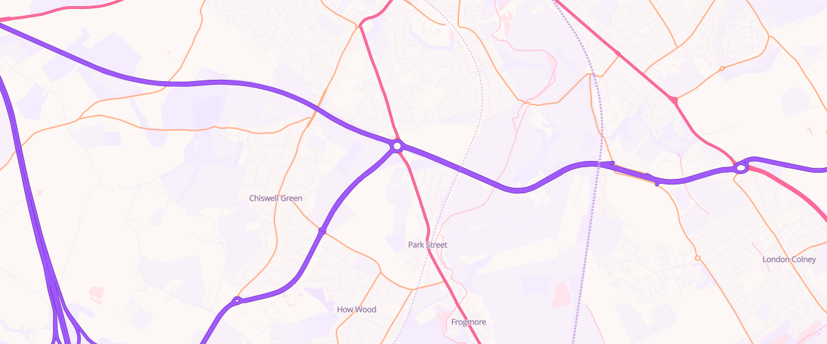 Map showing the location of Mount Sf Connect