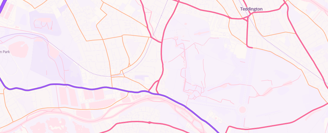 Map showing J & P Motors, Hampton