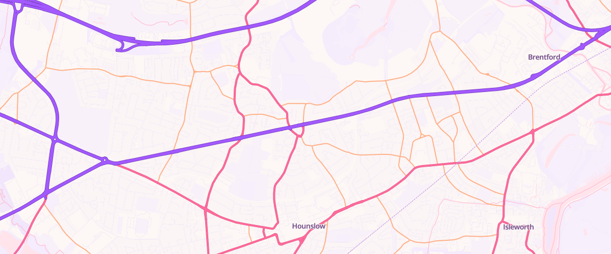 Map showing the location of Ravenscroft Sf Connect