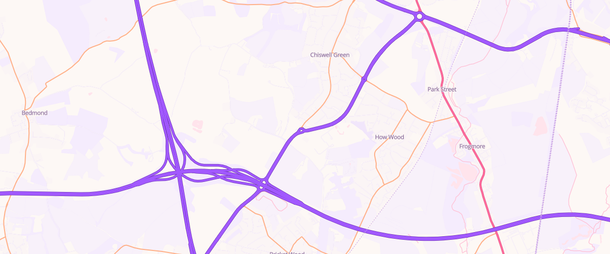 Map showing the location of Shell Little Waitrose Chiswell