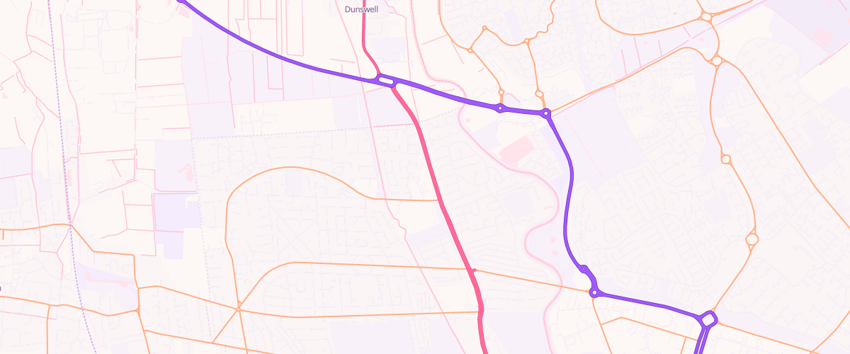 Map showing the location of Hull Superstore Petrol Filling