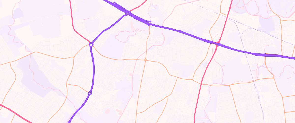 Map showing the location of Asda Mead Express Petrol