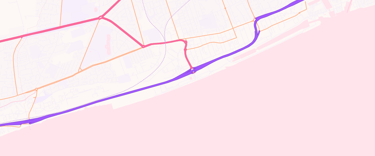 Map showing the location of Rontec St Andrews Quay