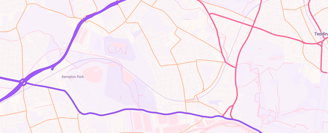 Map showing Scotney Garages Ltd, Hampton