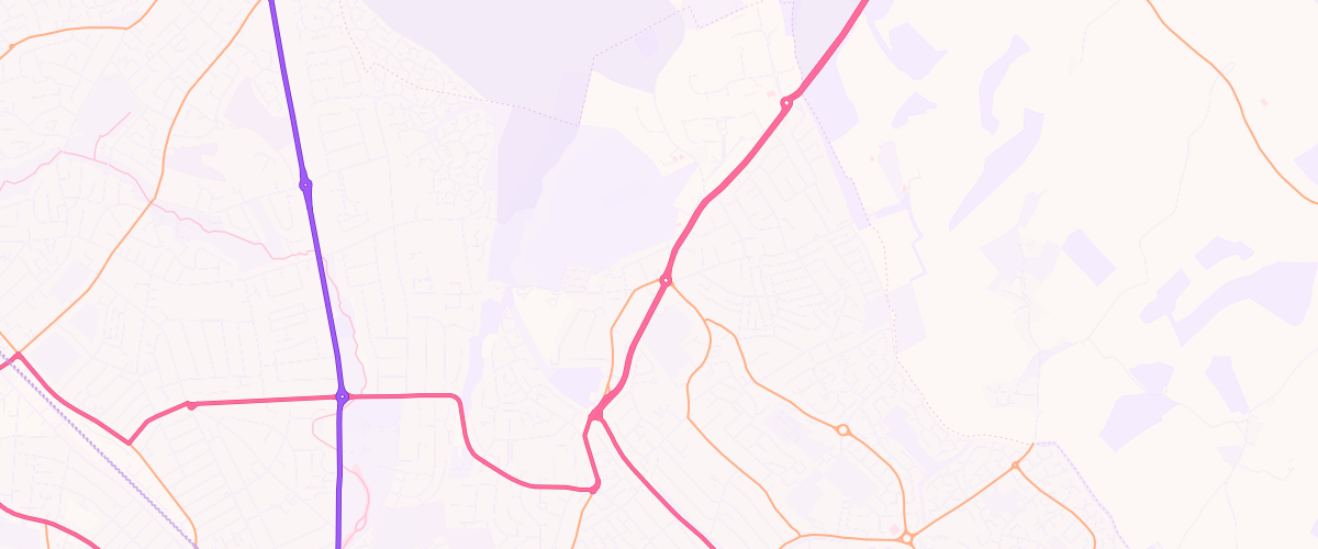 Map showing the location of Shell Stopsley