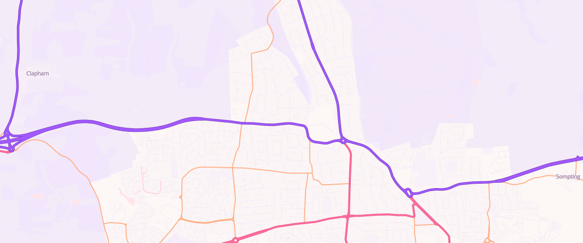 Map showing the location of Mfg Arundel Road