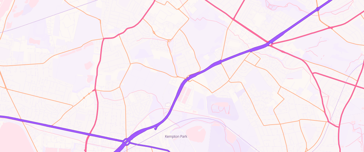 Map showing the location of Pgg Feltham