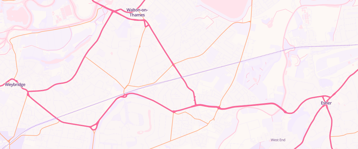 Map showing the location of Tgc Walton House