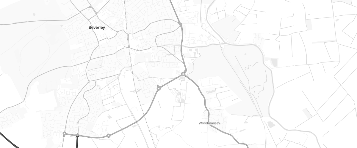 Map showing the location of Rontec Beverley
