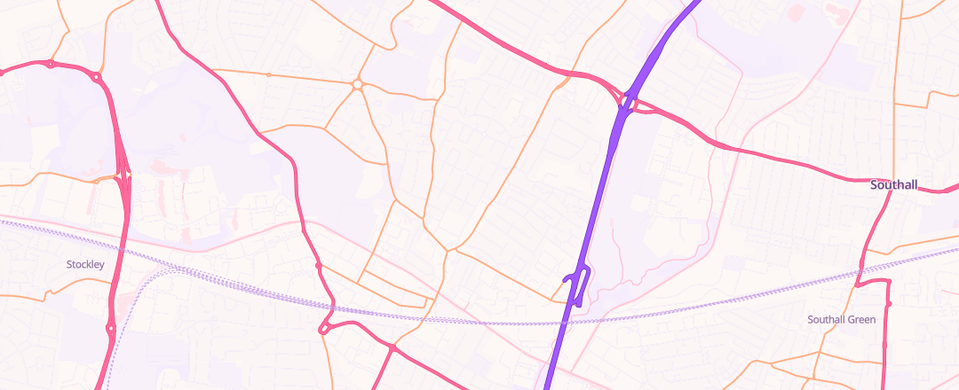 Map showing Hayes Autotech Ltd, Hayes