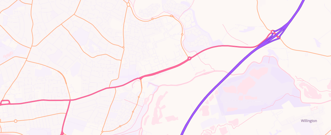 Map showing Barons Automotive Limited, Bedford