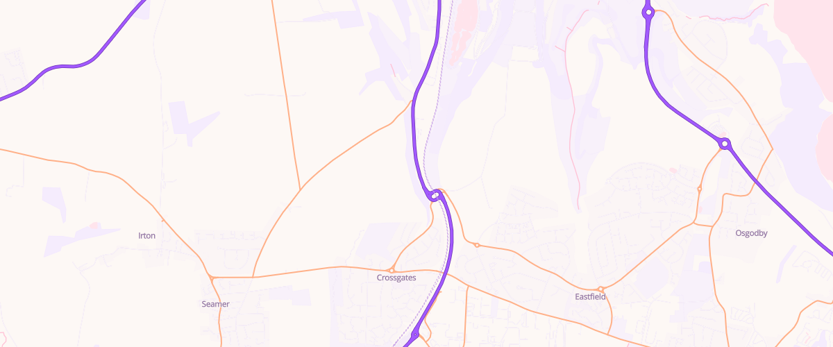 Map showing the location of Rontec Musham Bank