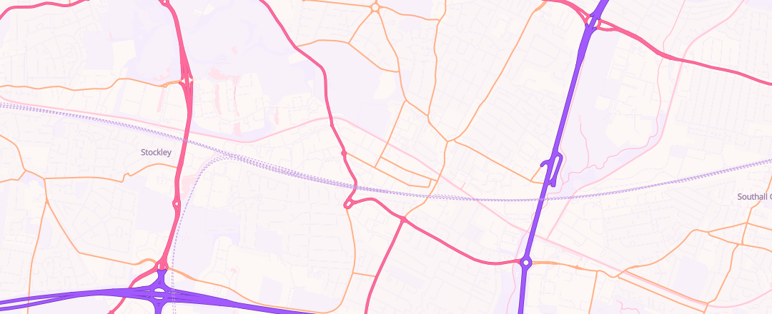 Map showing Hayes Toyota, Hayes