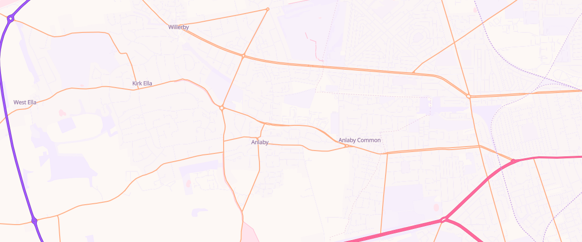 Map showing the location of Mfg Morrisons Anlaby