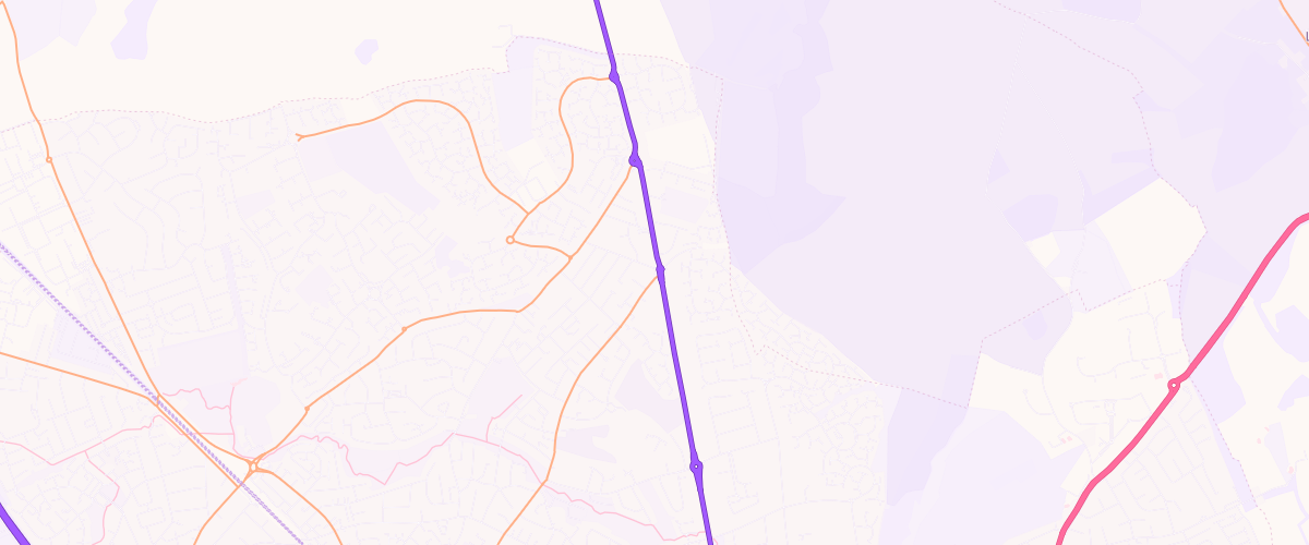 Map showing the location of Streatley Sf Connect