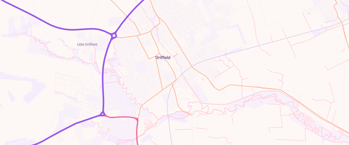 Map showing the location of Vst Station Garage