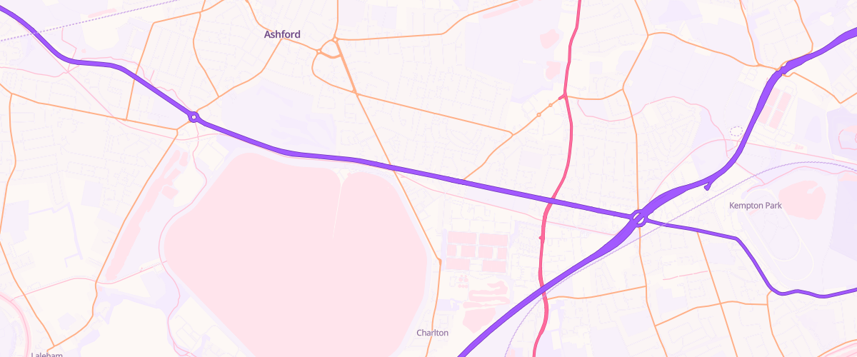 Map showing the location of Mfg Herds Garage