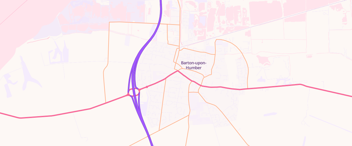 Map showing the location of Southbank Service Station