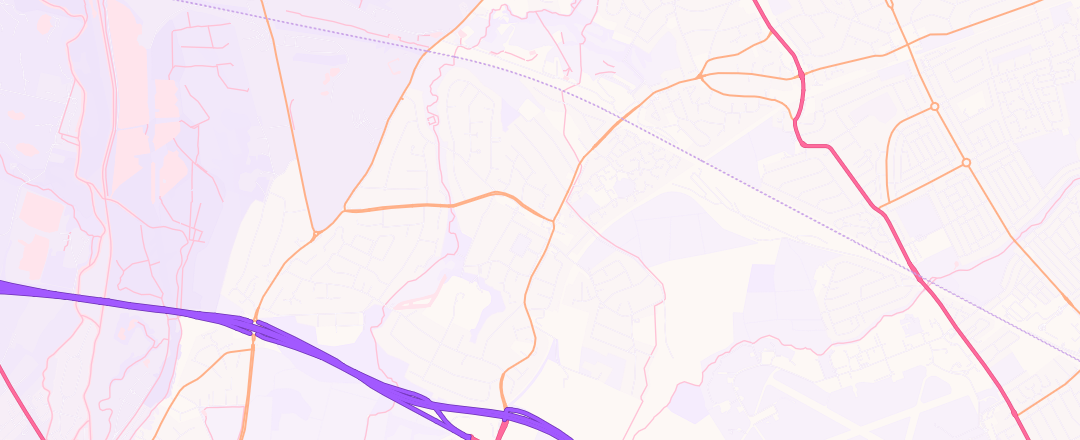 Map showing Eastglade Autos Limited, Uxbridge