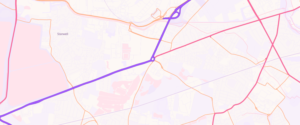 Map showing the location of Asda Clockhouse Express Petrol